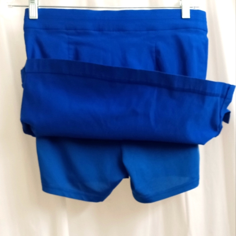 Rafella Summer Jewel Blue Skorts - Size: S - Picture 5 of 14